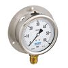 Bourdon tube pressure gauge Type: 3661 Stainless steel 304/Plastic R100 Measuring range: from 0 to 10 bar Glycerin Process connection material: Brass 1/2" BSPP(G)